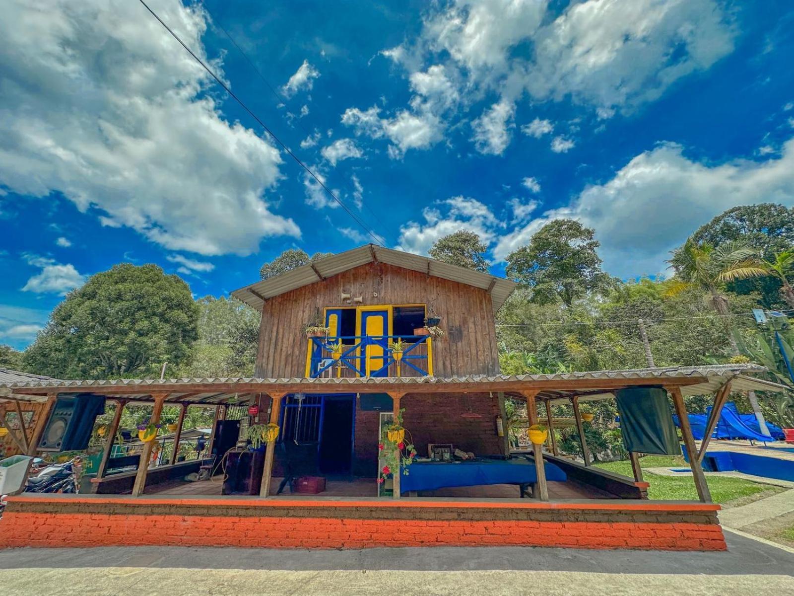 Cabañas Finca Villa Natalia Salento Exterior foto